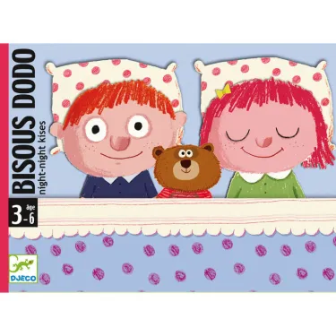 Bisous Dodo, jeu de cartes DJECO DJO5176