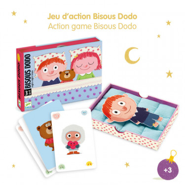 Bisous Dodo, jeu de cartes DJECO DJO5176