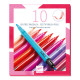 10 feutres pinceaux couleurs fille DJECO DJO 8802