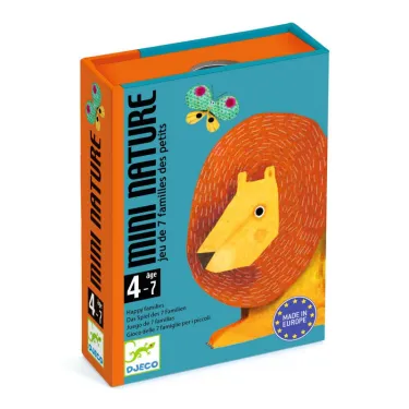 Mini Nature jeu des 7 familles DJECO DJO5128