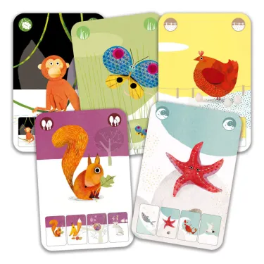 Mini Nature jeu des 7 familles DJECO DJO5128