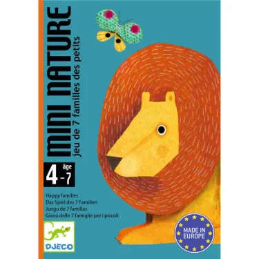 Mini Nature jeu des 7 familles DJECO DJO5128