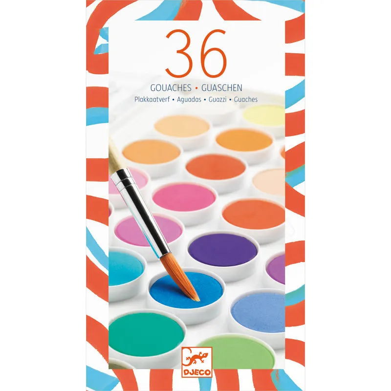 36 gouaches DJECO DJO 8873