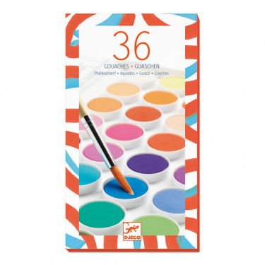 36 gouaches DJECO DJO 8873
