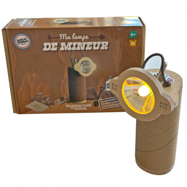 Ma lampe de mineur - Manufacture en Famille