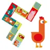 Domino Puzzle Animaux, DJECO 8165