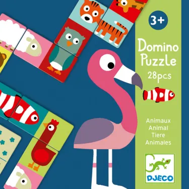 Domino Puzzle Animaux, DJECO 8165