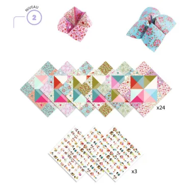 Initiation à l'Origami Cocottes à gages, DJECO 8773
