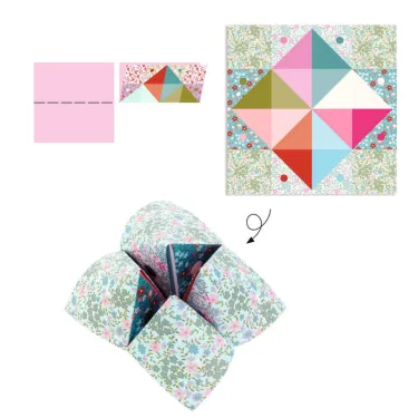 Initiation à l'Origami Cocottes à gages, DJECO 8773
