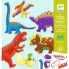 Petits pantins à colorier Dino DJECO 9680