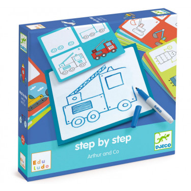 STEP by STEP "Arthur & Co", construire une image DJECO 8321