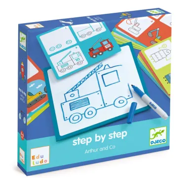 STEP by STEP "Arthur & Co", construire une image DJECO 8321
