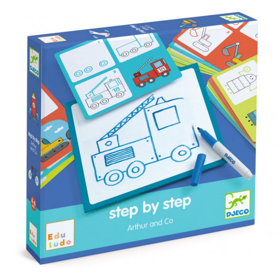 STEP by STEP "Arthur & Co", construire une image DJECO 8321