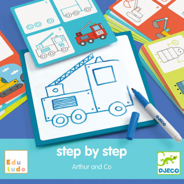 STEP by STEP "Arthur & Co", construire une image DJECO 8321