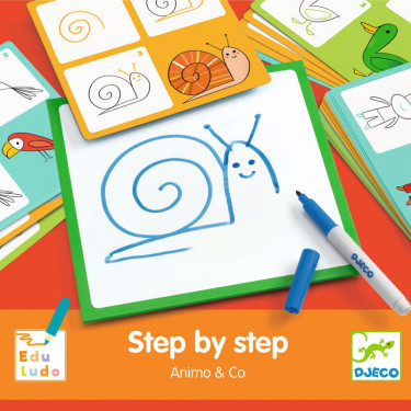 STEP by STEP "Animo & Co", construire une image DJECO 8319