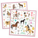 Stickers 'Chevaux' Djeco 8881