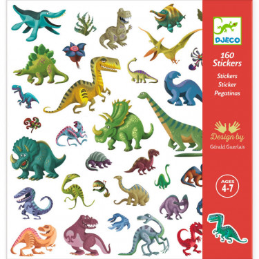 Stickers Dinosaures Djeco 8843