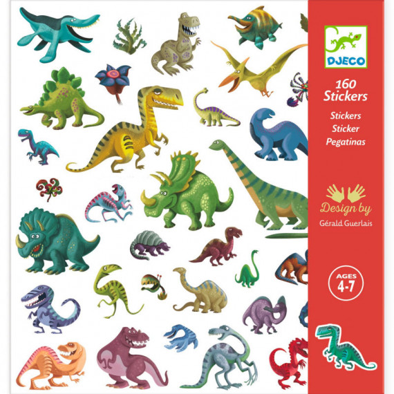 Stickers Dinosaures Djeco 8843