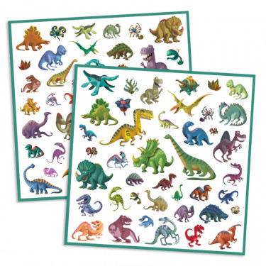 Stickers Dinosaures Djeco 8843