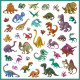 Stickers Dinosaures Djeco 8843