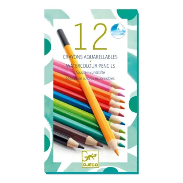 12 crayons de couleur DJECO 8824