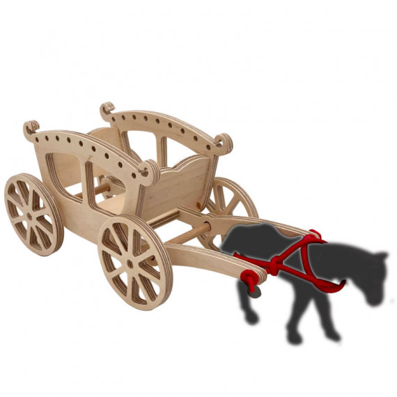 La calèche de Plywood - Manufacture en Famille