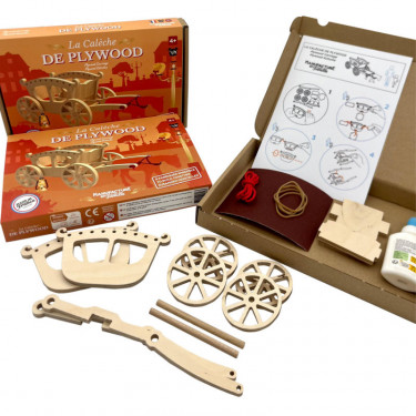 La calèche de Plywood - Manufacture en Famille