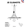 Tour FL solaire Litogami - Orange