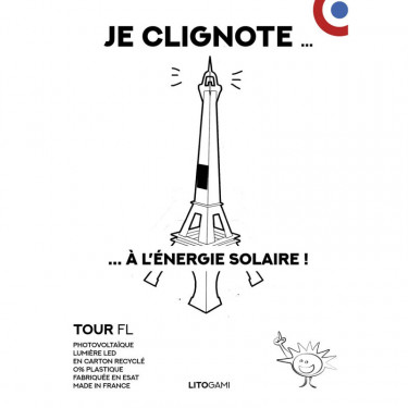 Tour FL solaire Litogami - Noire