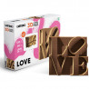 Puzzle sculpture 3D en carton - Love - Cartonic