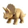 Dinos Trio - Puzzle sculpture 3D en carton - Cartonic