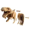 Dinos Trio - Puzzle sculpture 3D en carton - Cartonic