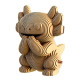 Axolotls Trio - Puzzle sculpture 3D en carton - Cartonic