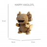 Axolotls Trio - Puzzle sculpture 3D en carton - Cartonic