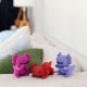 Axolotls Trio - Puzzle sculpture 3D en carton - Cartonic