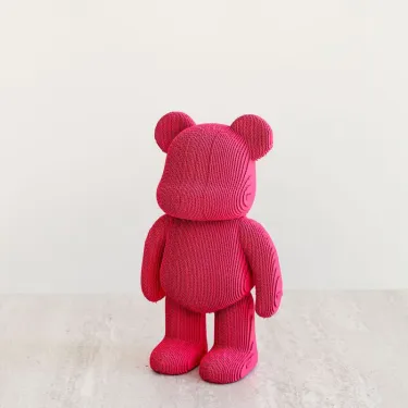 Ours Arty - Puzzle sculpture 3D en carton - Cartonic