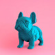 Chiot Bouledogue - Puzzle sculpture 3D en carton - Cartonic