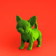 Chiot Chihuahua - Puzzle sculpture 3D en carton - Cartonic