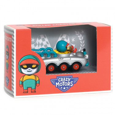 Roller Coaster Voiture Crazy Motors DJECO 5464