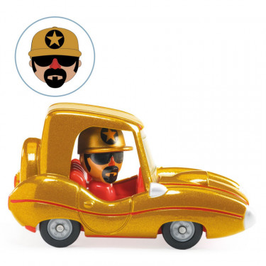 Golden Star Voiture Crazy Motors DJECO 5475