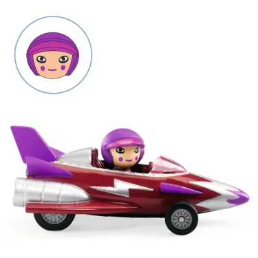 Miss Burgundy Voiture Crazy Motors DJECO 5483