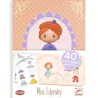 Vestiaire de Lilyruby, autocollants repositionnables tinyly DJECO 6981