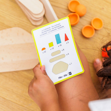 PIKS & STIX jeu de construction créatif - OPPI 96 pièces