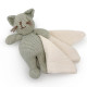 Doudou Chat en coton bio - The veggy toys