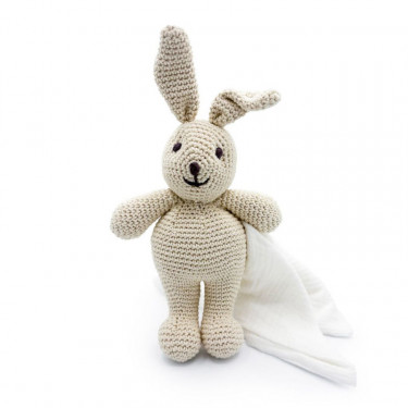 Doudou Lapin en coton bio - The veggy toys