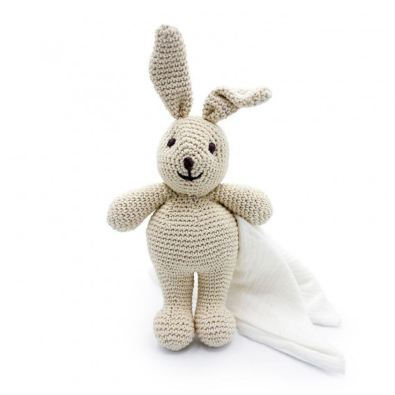 Doudou Lapin en coton bio - The veggy toys