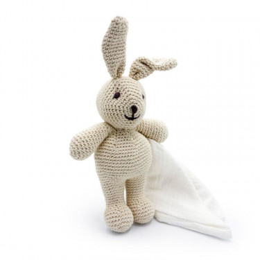 Doudou Lapin en coton bio - The veggy toys