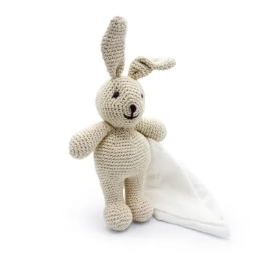 Doudou Lapin en coton bio - The veggy toys