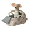 Couffin pour bébé souris Maileg - Bleu