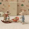 LouiMax et Stella - Petit frère et petite soeur Souris Maileg